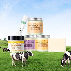 Skincare Series Manufacturer - Halal Beef Tallow Cream Lotion Oil Wash Serum Lip Balm Sunscreen