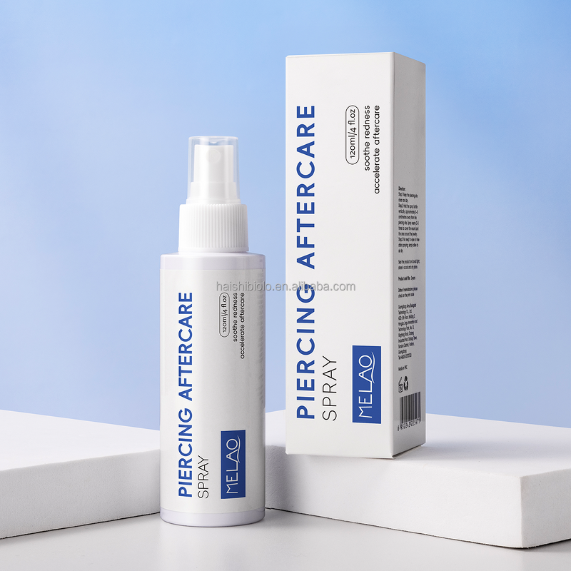 Piercing Spray Manufacturer - Private Label Natural Vegan Cruelty-Free Alcohol-Free for Sensitive Skin