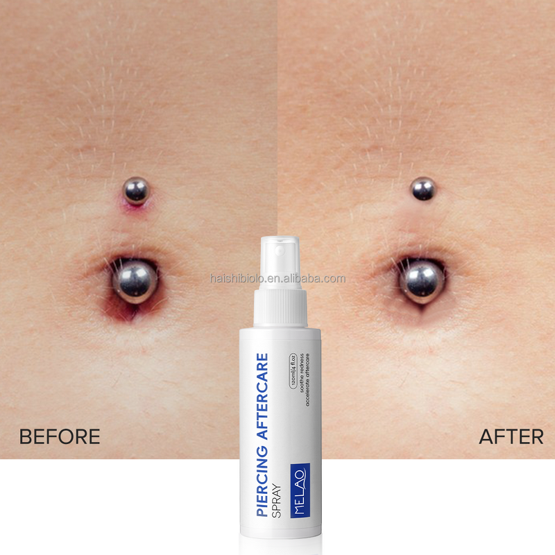 Piercing Solution Manufacturer - Custom Logo Professional Piercing Aftercare Spray Salina OEM