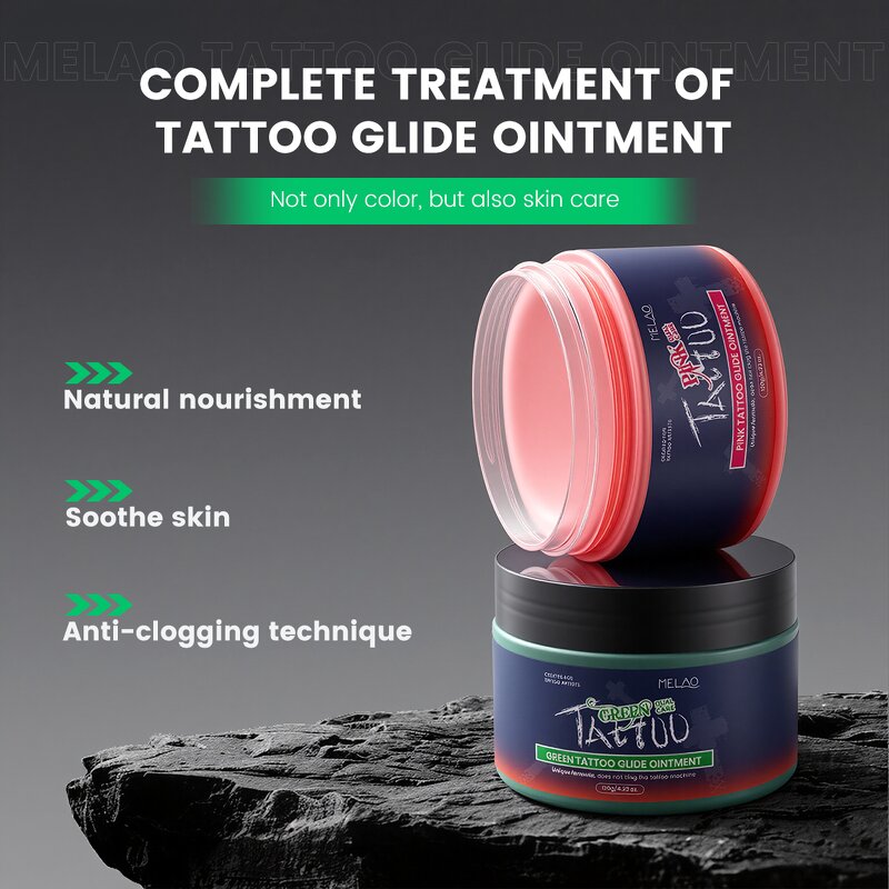 Tattoo Balm Manufacturer - Vegan Glide Balm Reduces Friction Fresh Ink Care for Tattooing