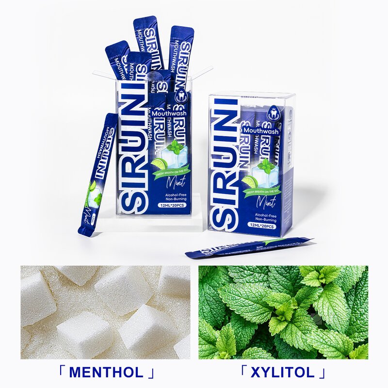 Mouthwash Strips Manufacturer - OEM ODM Halal Natural Mint Sensitive Gums Premium Breath Freshening