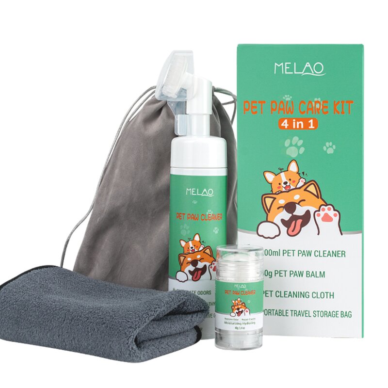 Pet Shampoo Manufacturer - Private Label Natural Dry Shampoo Cleaning Foam No Rinse Paw Cleaner