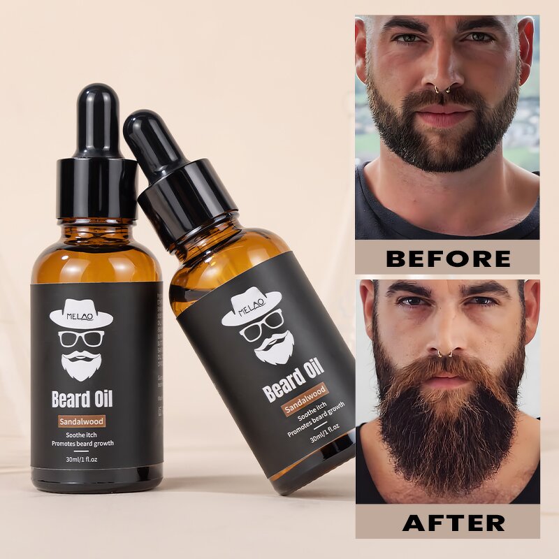Beard Oil Manufacturer - Private Label Luxury Grooming After Shave Vegan Sandalwood Growth Oil