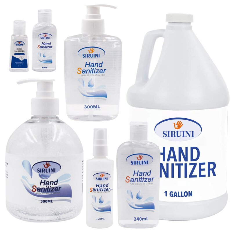 Hand Sanitizer Manufacturer - Travel Scented 62% 75% Food Grade Alcohol Disinfection Hand Gel