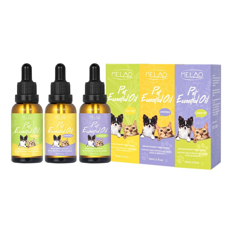 Pet Oil Manufacturer - Custom Logo Irritated Skin Soothing Anti Itching Chamomile Pet Essential Oil