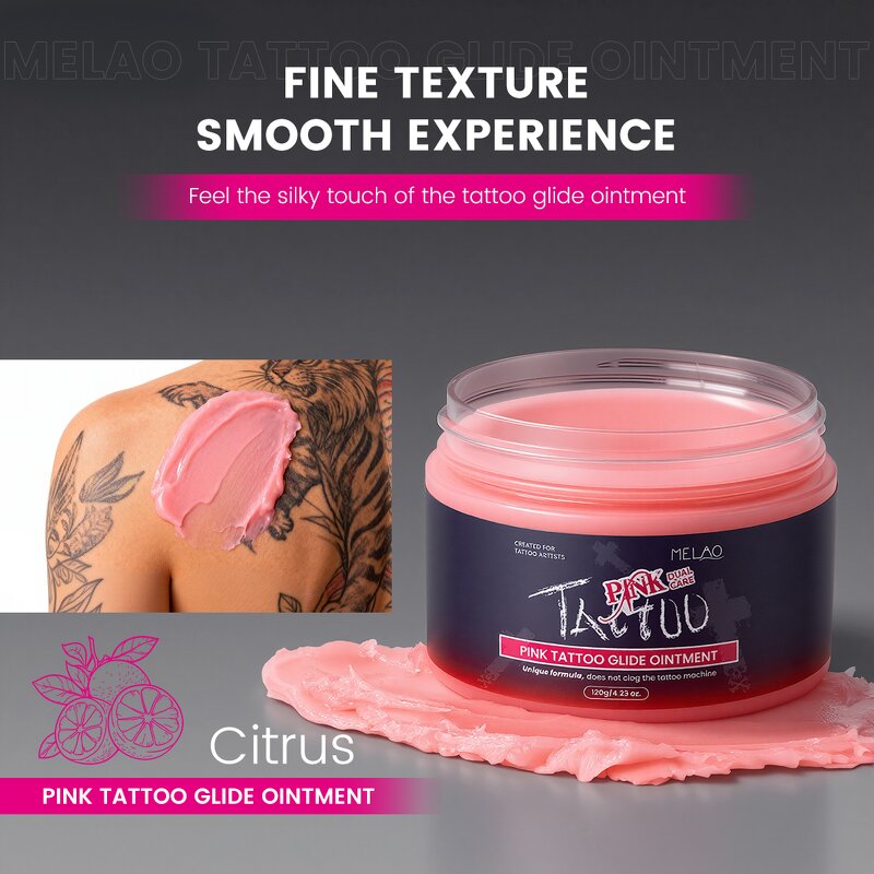 Tattoo Ointment Manufacturer - OEM Professional Lubricant Non-Greasy Pink for Artists