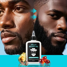 Beard Oil Manufacturer - Private Label Organic Grooming Jelly Oil for Beard Growth