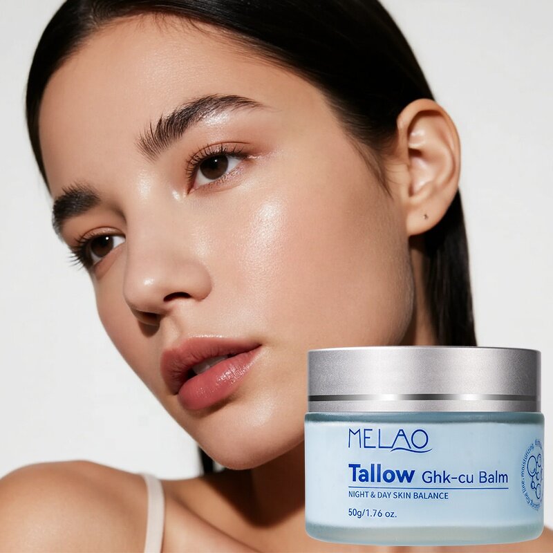 Face Moisturizer Manufacturer - Private Label Organic Ghkcu Peptide for Dry Skin Repair