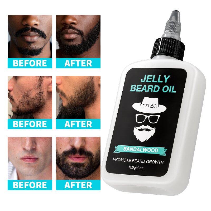 Beard Oil Manufacturer - Private Label Organic Grooming Jelly Oil for Beard Growth