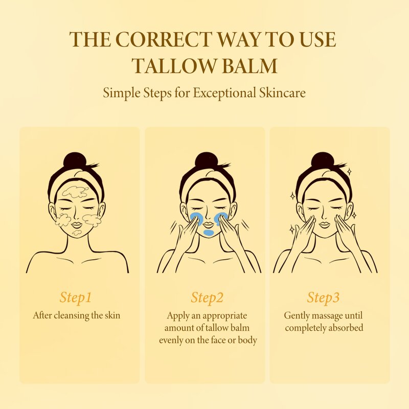 Beef Tallow Balm Manufacturer - Custom 3 Ingredient Grass Fed Handmade Honey Whipped Balm