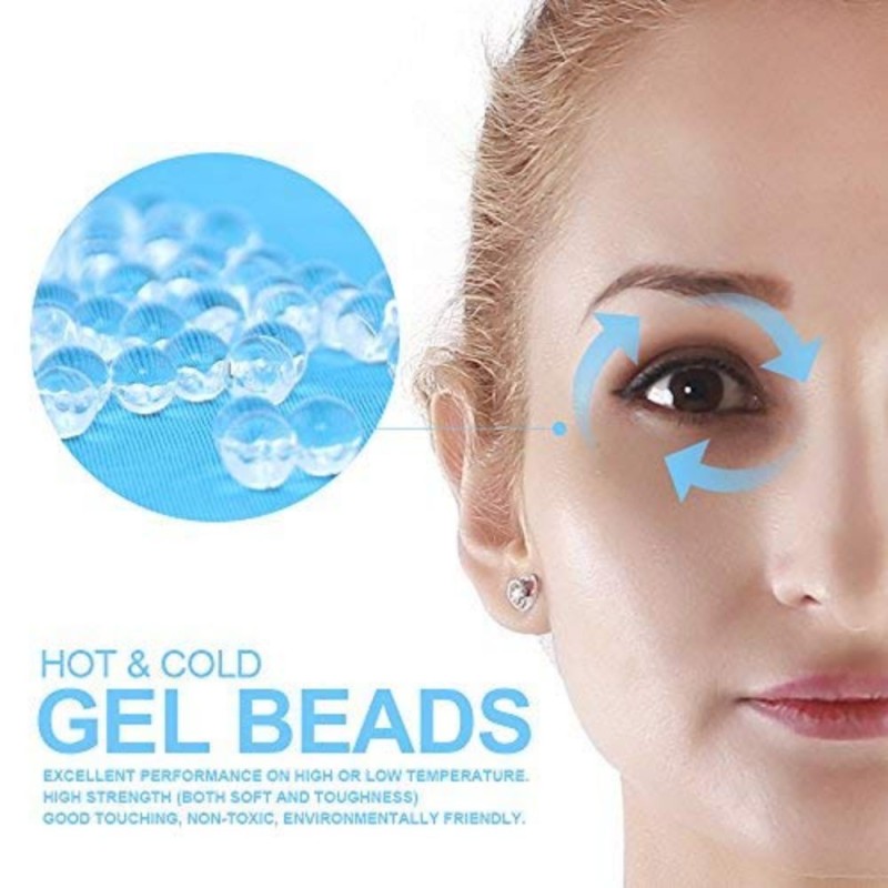 Hydrogel Eye Mask Factory - Heated Cooling Beads Swelling