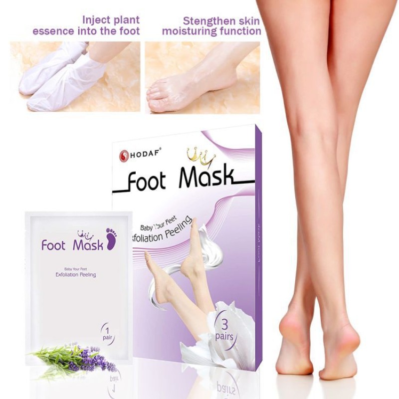 Foot Peel Mask 2 Pack Supplier - Cracked Heels Treatment Hot Sale