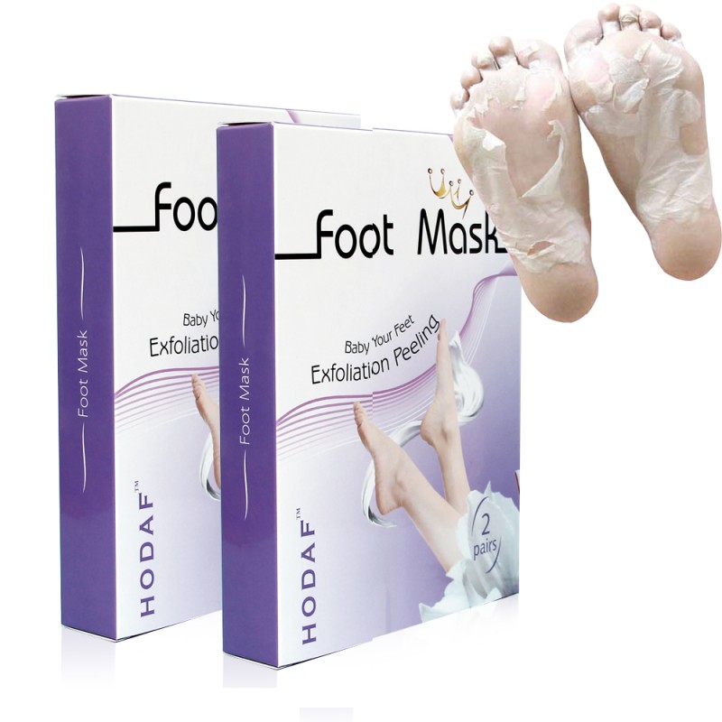 Foot Peel Mask 2 Pack Supplier - Cracked Heels Treatment Hot Sale