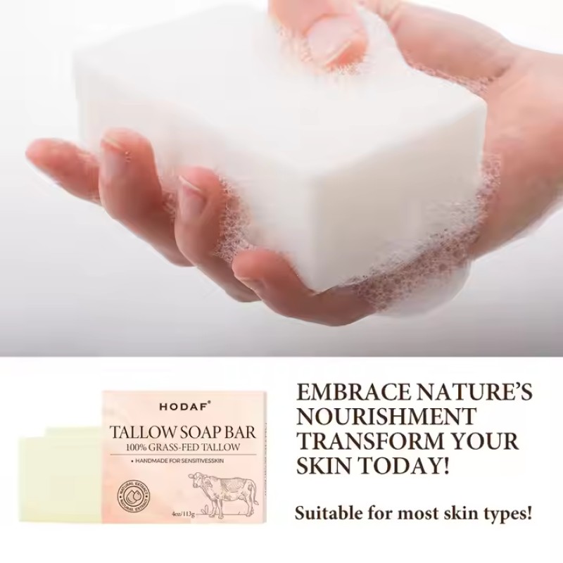 Organic Tallow Soap Factory - Gentle Whitening Unscented