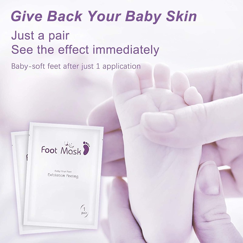 Natural Foot Peeling Mask Factory - Exfoliant Moisturising Ingredients