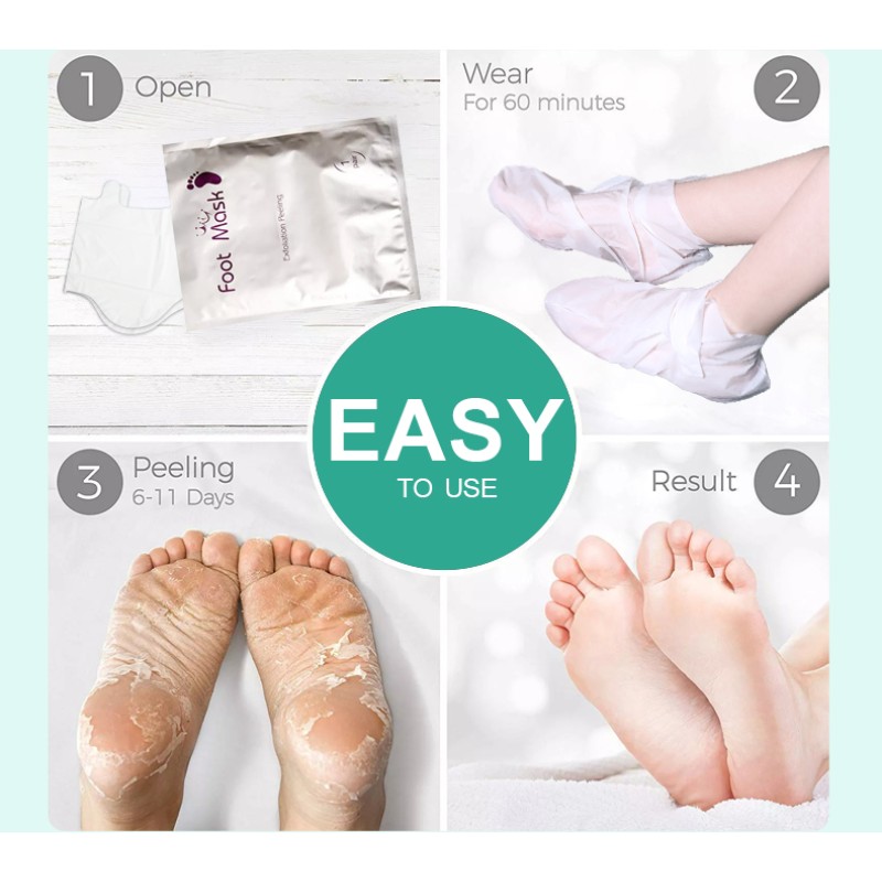 Foot Repair Mask Supplier - Skin Exfoliator Callus Peel Off