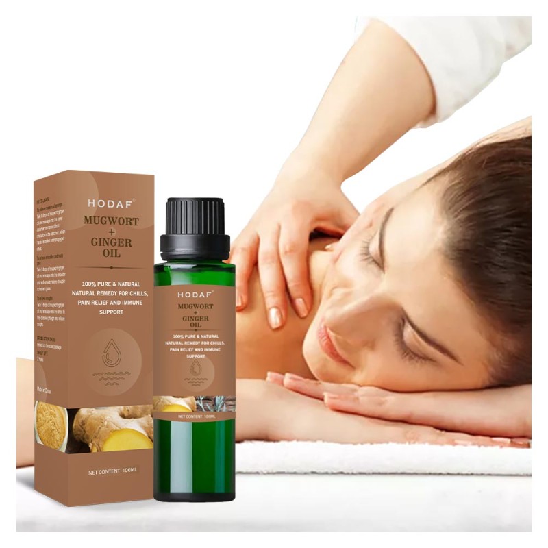 Massage Essential Oil Supplier - Mugwort Ginger OEM ODM