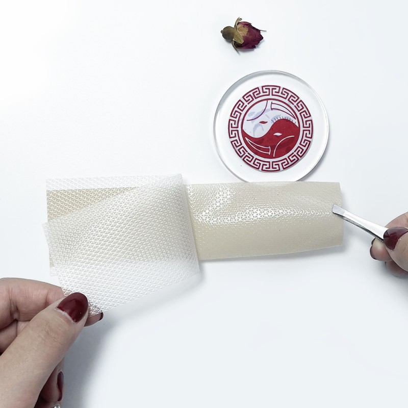 Silicone Scar Sheets Supplier - Flesh Color Roll C-Section