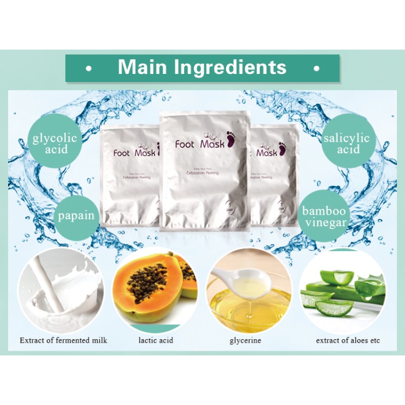 Korea Foot Peeling Mask Factory - Exfoliating Sock Skin Care