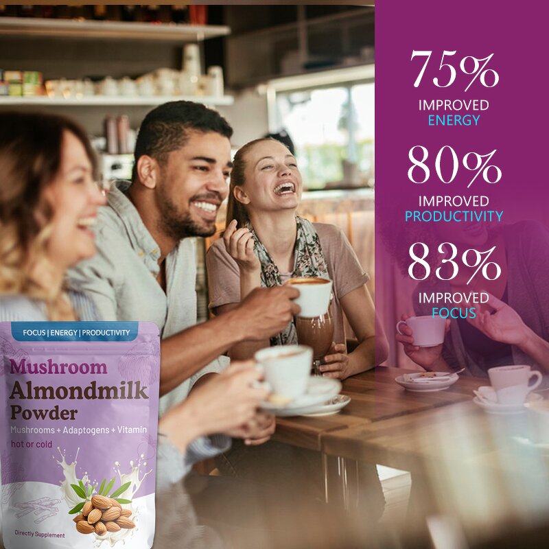 Almond Milk Powder Manufacturer - Mushroom Premium Plant Extract Health Conscious Individuals