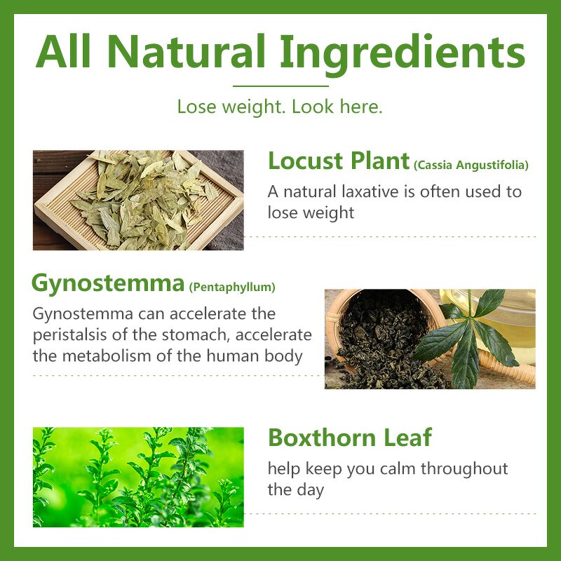 Detox Tea Manufacturer - Private Label Senna Leaf Skinny Weight Loss 28 Day Organic Detox Tea