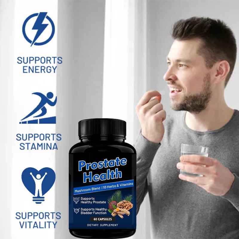 Men Wellness Supplement Manufacturer - Private Label Siberian Ginseng Ashwagandha Black Maca Root