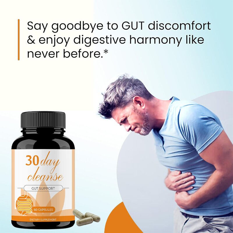 Weight Management Capsule Manufacturer - Private Label 15 Day Cleanse Support Fat Burner Flat Belly