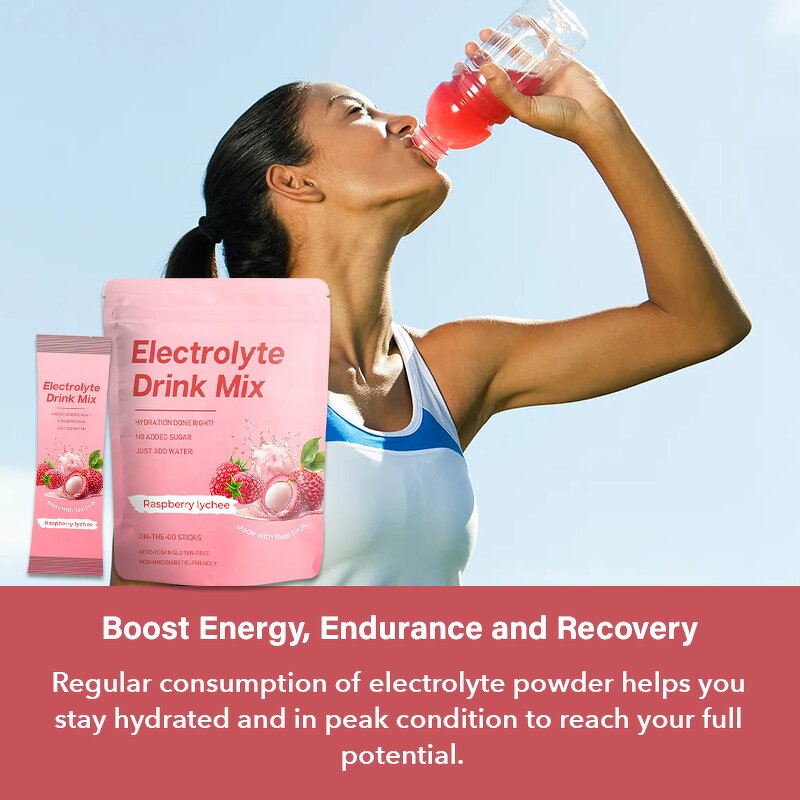 Electrolyte Powder Manufacturer - Private Label Keto Vegan Non GMO Potassium Minerals Sugar Free