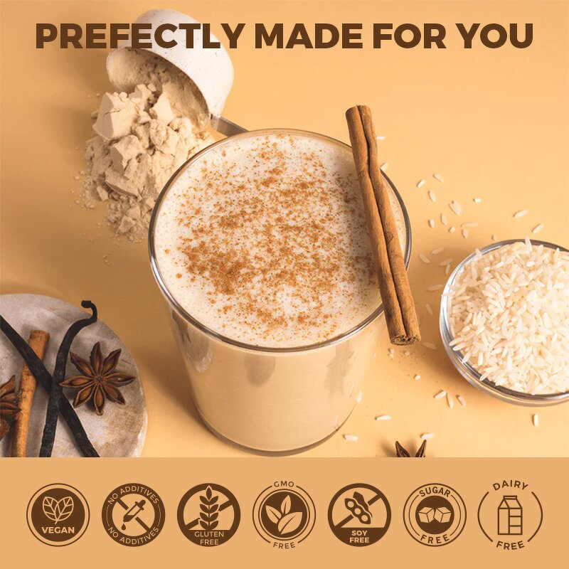 Plant Based Protein Manufacturer - OEM ODM Sunflower Amino Acids Rice Cinnamon Rice Horchata