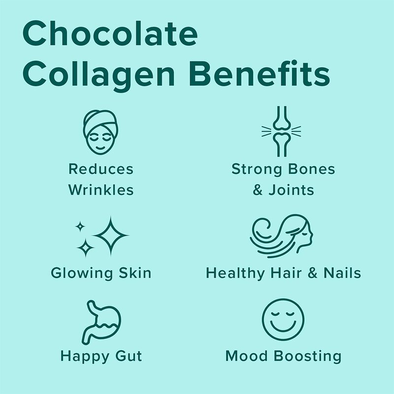 Collagen Peptides Powder Manufacturer - Private Label Hair Skin Chocolate Hydrolyzed Bovine Collagen