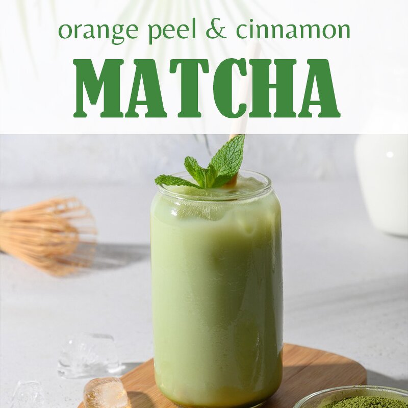 Matcha Powder Manufacturer - OEM Low MOQ Organic Ceremonial Grade Cinnamon Orange Matcha Green Tea