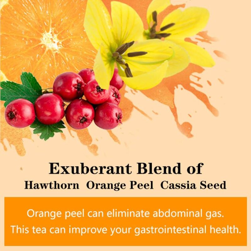 Herbal Tea Manufacturer - Private Label Chinese Natural Tea Bags Hawthorn Cassia Seed Lotus Leaf