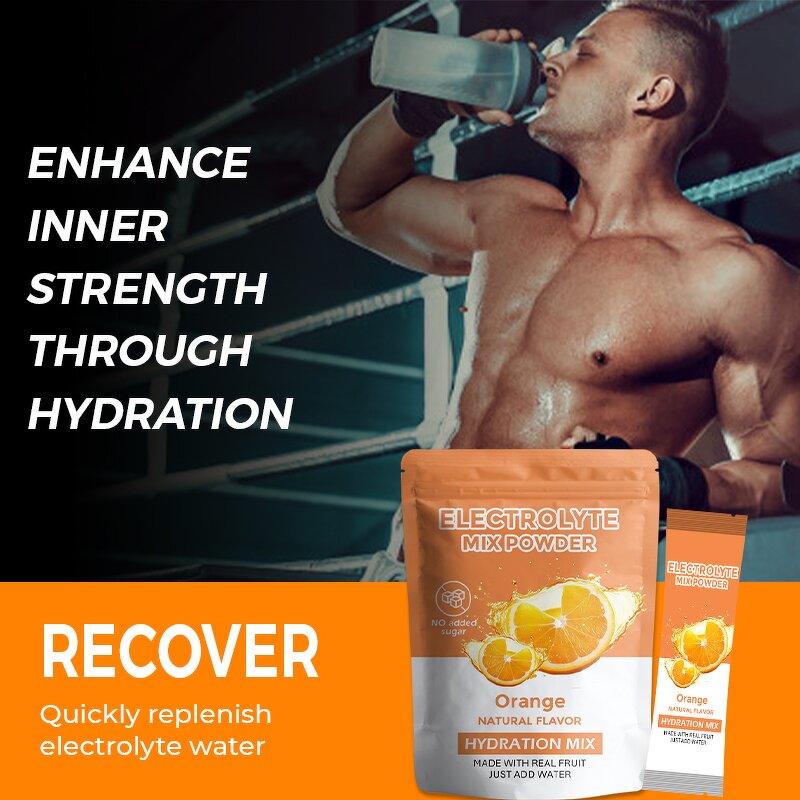 Electrolyte Powder Manufacturer - Sweet Citrus Orange Keto Potassium Salt Sugar Free Electrolytes