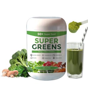Superfood Powder Manufacturer - Private Label Gut Support Energy Immune Super Greens Natural Detox