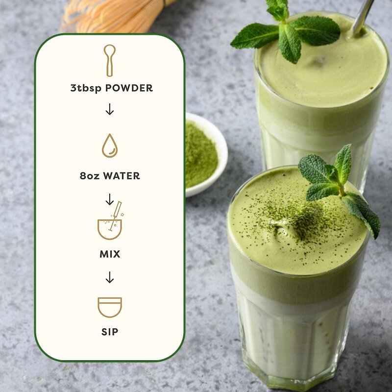 Matcha Latte Manufacturer - Private Label OEM Matcha Tea Oat Milk Instant Latte Mix Super Latte