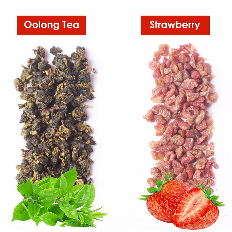 Fruit Tea Manufacturer - Good Flavor Fruit Tea Summer Cold Infused Strawberry Oolong Tea
