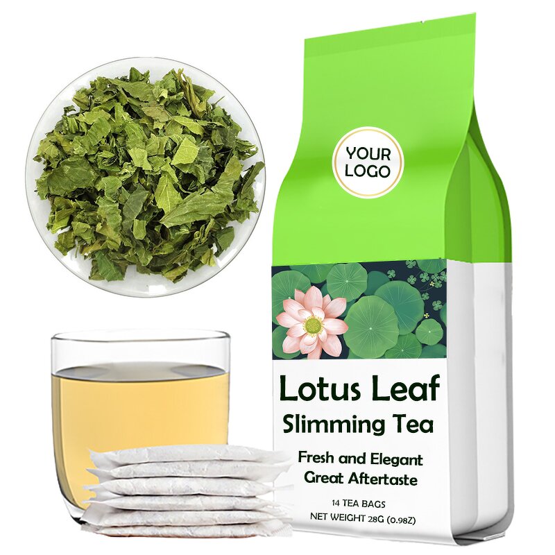 Herbal Tea Manufacturer - Natural Chinese Healthy Herb Flat Belly Dried Lotus Leaf Lotus Tea
