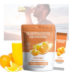 Electrolyte Powder Manufacturer - Sweet Citrus Orange Keto Potassium Salt Sugar Free Electrolytes
