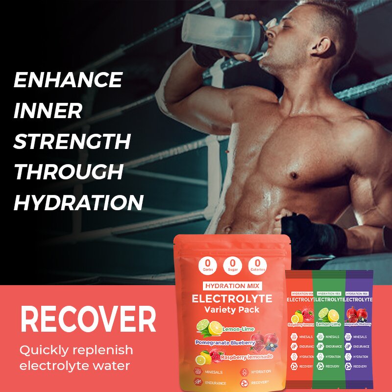 Electrolyte Powder Manufacturer - Raspberry Lemon Daily Energy Keto Hydration Potassium Electrolytes