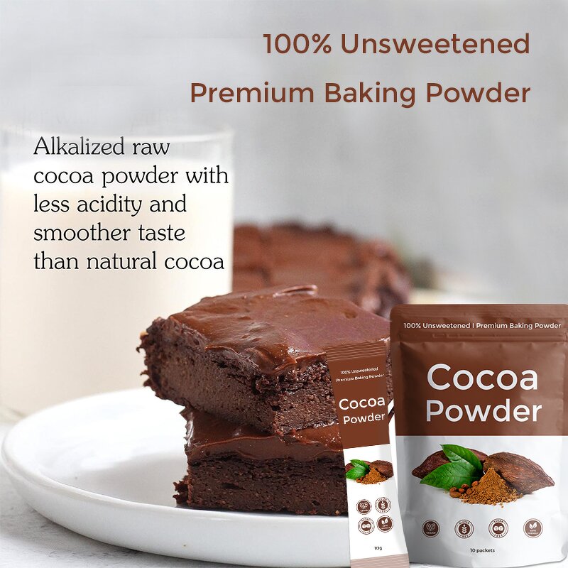 Cocoa Powder Manufacturer - Private Label Natural Hot Cocoa Unsweetened Premium Baking Drinking
