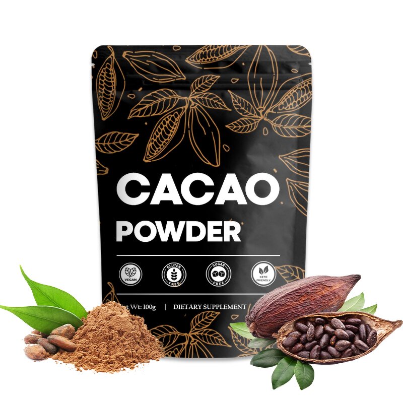 Cocoa Powder Manufacturer - OEM ODM Unsweetened Hot Cacao Baking Keto Vegan Superfoods Cocoa Latte