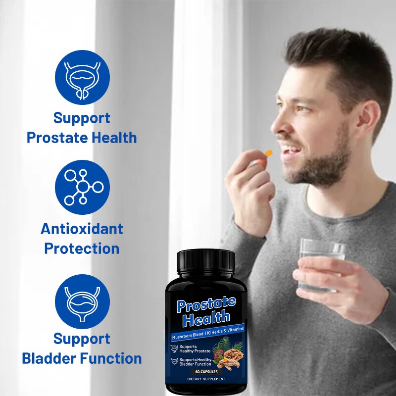 Men Health Capsule Manufacturer - OEM Male Urinary Tract Prostate Health Support Supplement