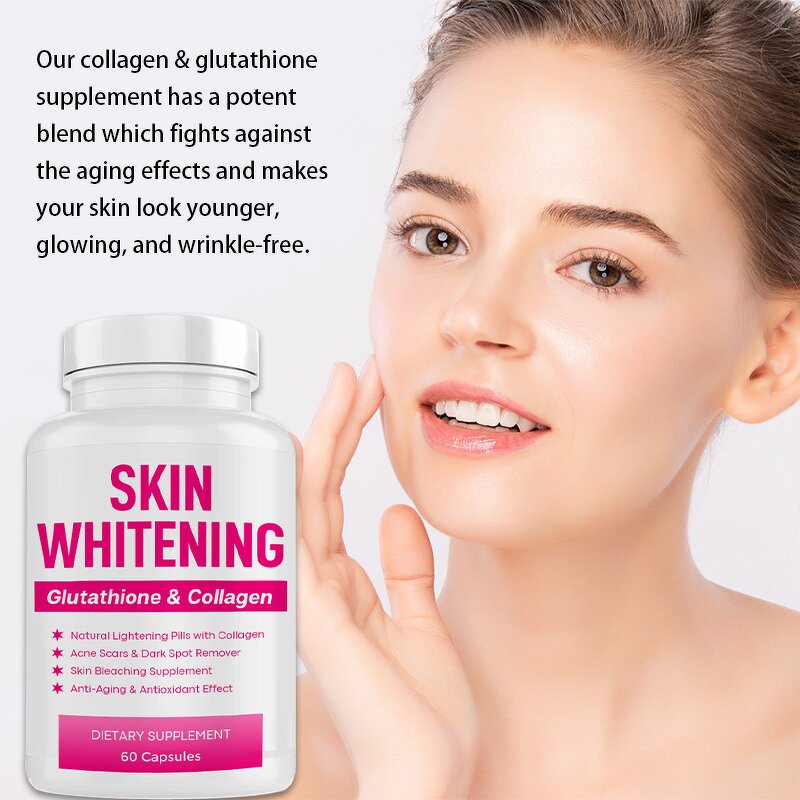 Skin Whitening Pill Manufacturer - Private Label Bearberry Collagen Anti Aging Antioxidant Glow