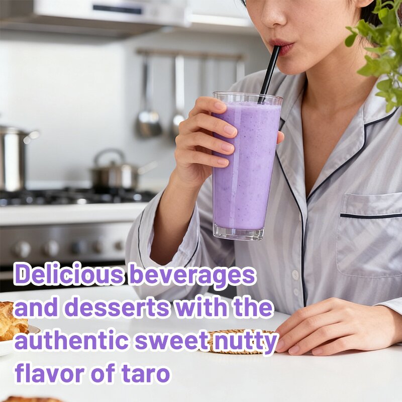 Taro Milk Tea Powder Manufacturer - Chaga Reishi Mushroom Collagen Hot Cold Blends