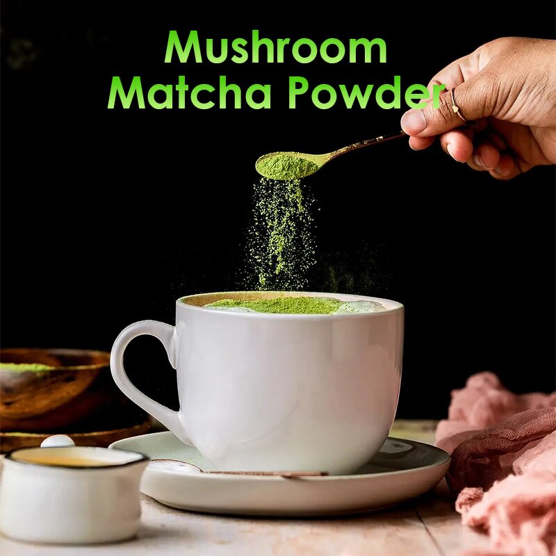 Matcha Powder Manufacturer - Custom Organic MCT Oil Immune Support Superfood Mushroom Matcha Powder