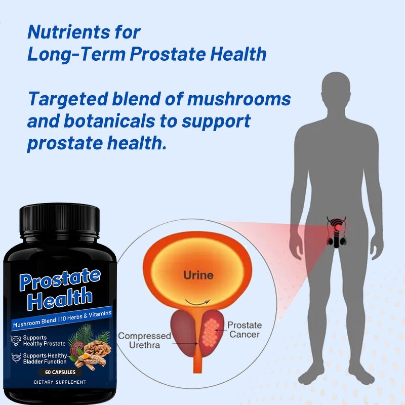 Men Health Capsule Manufacturer - OEM Male Urinary Tract Prostate Health Support Supplement