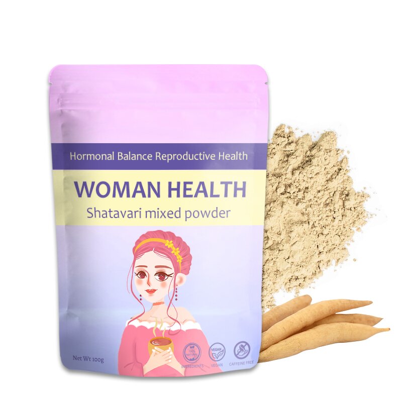 Women Health Powder Manufacturer - OEM Woman Hormonal Balance Reproductive Health Shatavari Mixed Powder