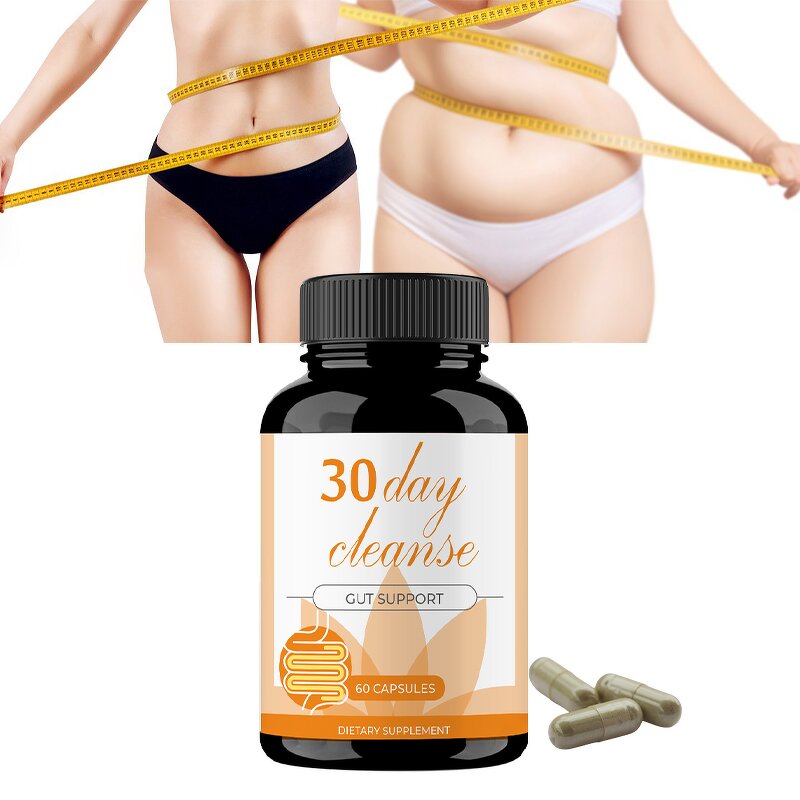 Weight Management Capsule Manufacturer - Private Label 15 Day Cleanse Support Fat Burner Flat Belly