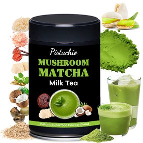 Matcha Latte Powder Manufacturer - Organic Ceremonial Grade Immune Support Pistachio Super Latte