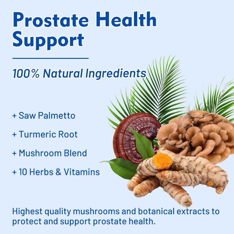 Men Health Pill Manufacturer - Private Label Energy Boost Prostate Health Men Wellness Supplement
